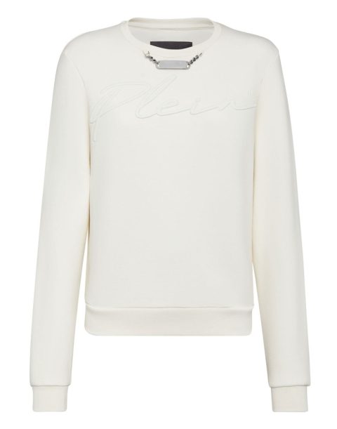Leisurewear Sweatshirt LS Embroidery Signature 7644984672316