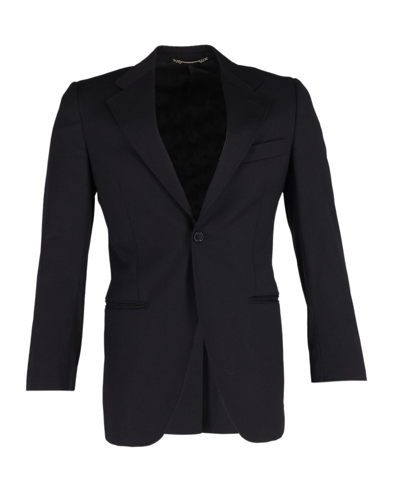 Dolce & Gabbana Blazer in Black Wool 7748640505916