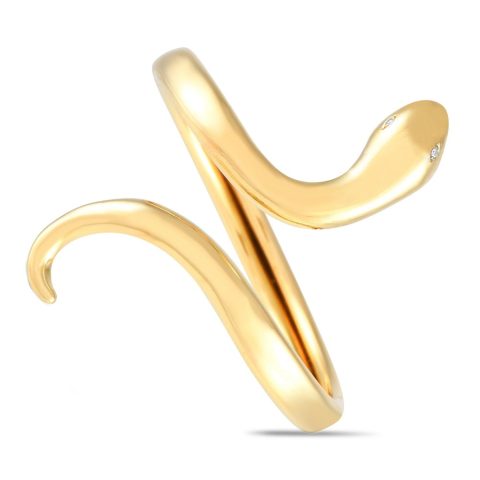 Ilias Lalaounis 18K Yellow Gold Snake Bracelet IL14-091224
