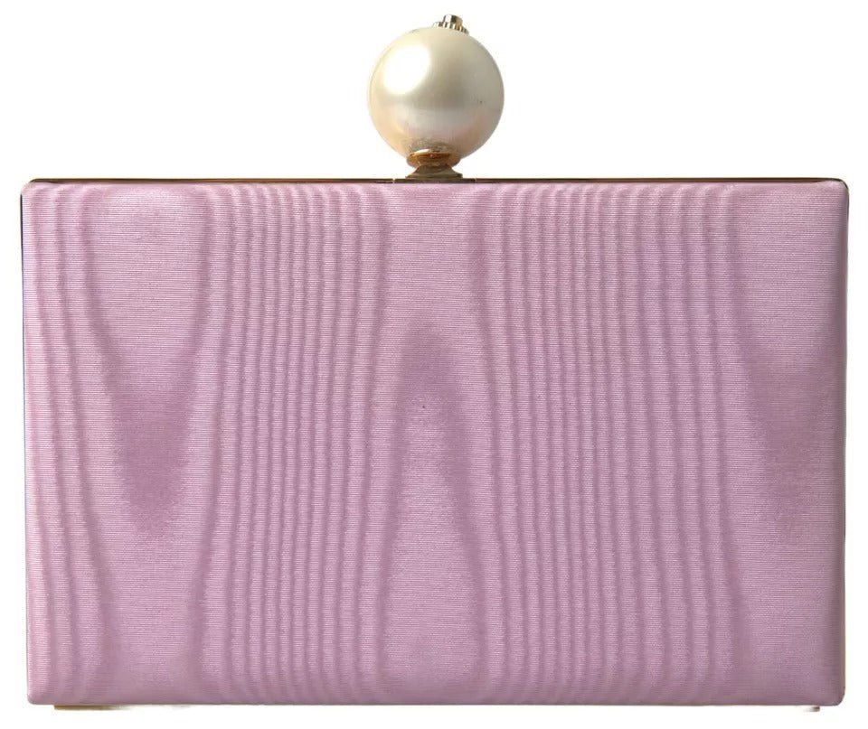 Dolce & Gabbana Silk Frame Clutch Evening Party Purse Women’s Bag (Pre-Owned) 7793338449980