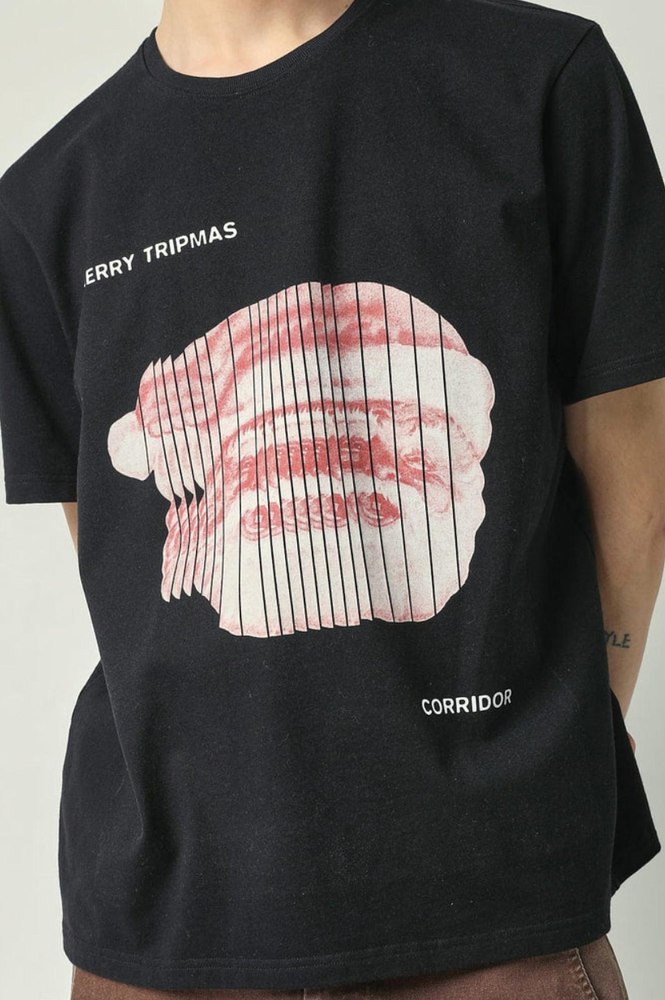 Tripmas Tee In Black