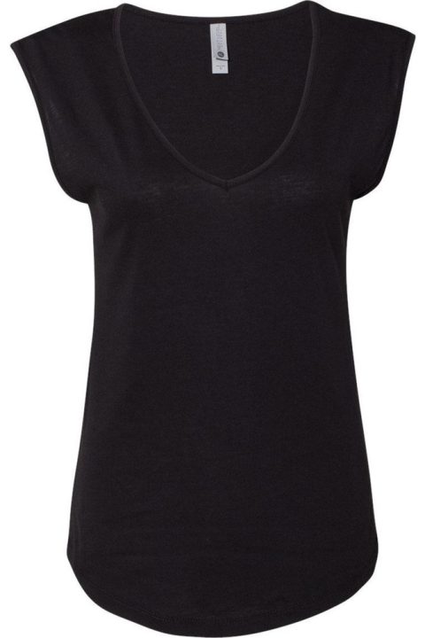 Next Level Women´s Festival Sleeveless Deep V-Neck T-Shirt 7823691415612