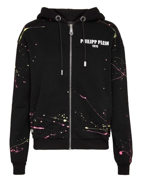 Hoodie Sweatjacket Gothic Plein