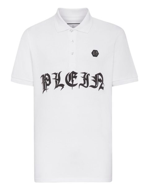 Slim Fit Piquet Polo Shirt SS Gothic Plein