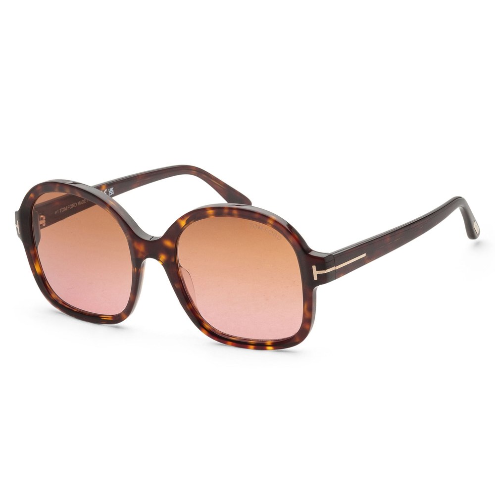 Tom Ford Women’s Hanley 57mm Dark Havana Sunglasses