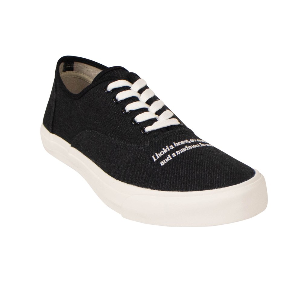 Undercover Denim Low Top Sneakers – Black