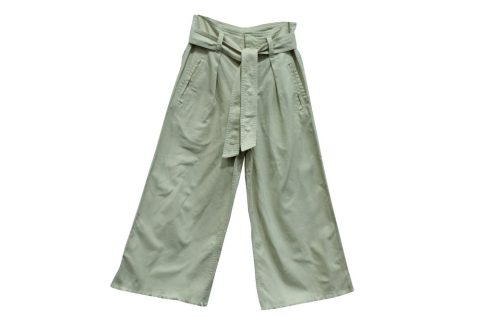 Isabel Marant Wide Leg Pants in Beige Cotton 7748655677500