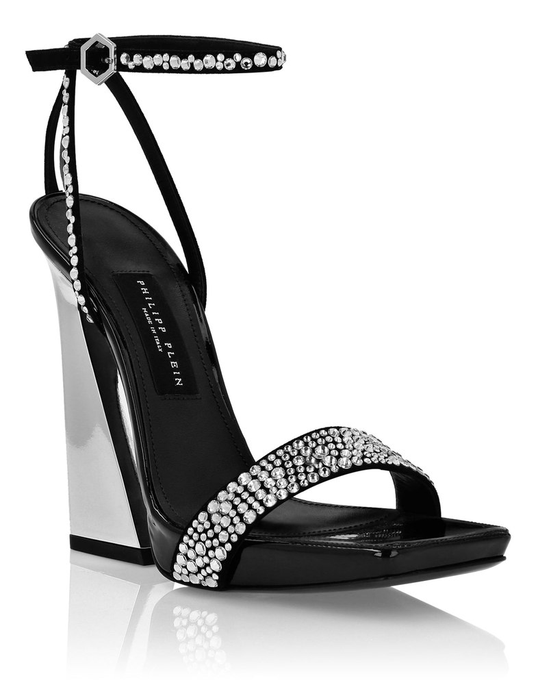 Crystal Ankle Strap Sandals 7645004136508