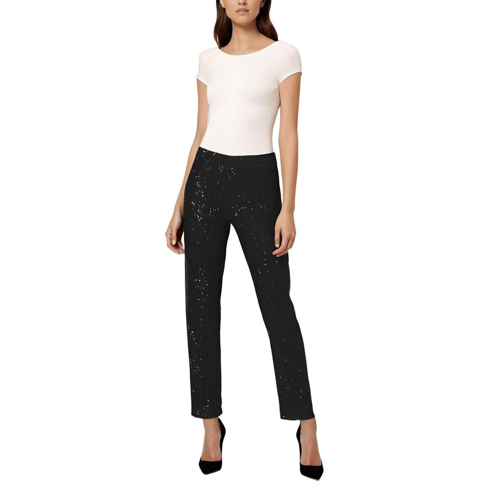 Sequined Flared Pants