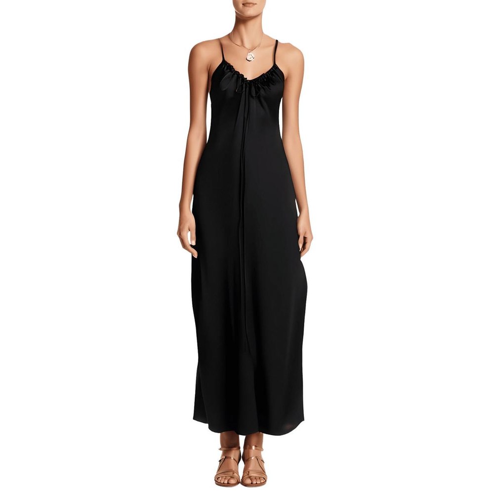 Harper Backless Long Fit & Flare Dress