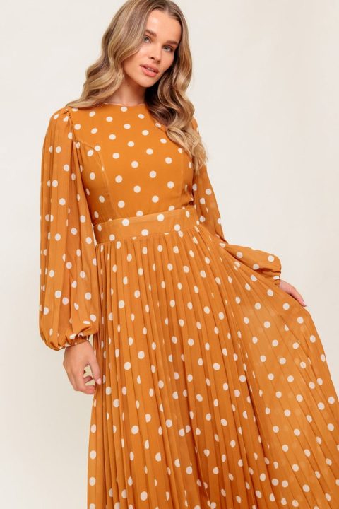 MOMENT MAKER WOVEN MIDI DRESS