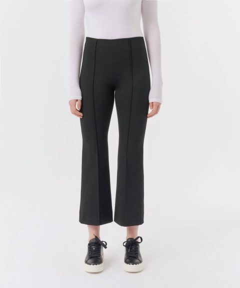 Ponte Kick Flare Pant In Black