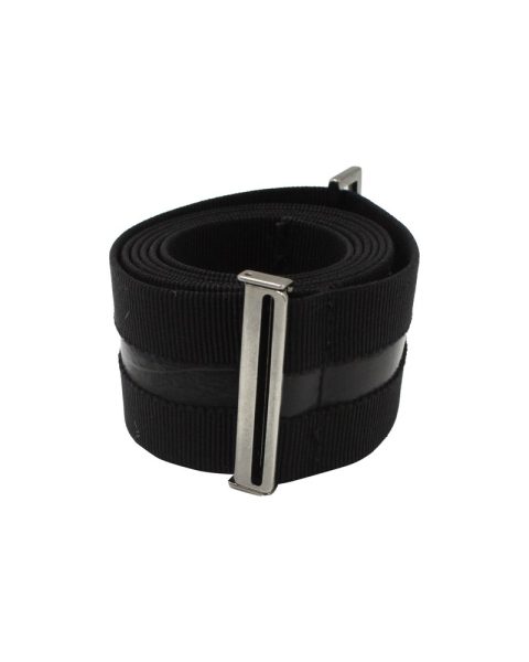 Jil Sander Belt in Black Canvas 7748675141692