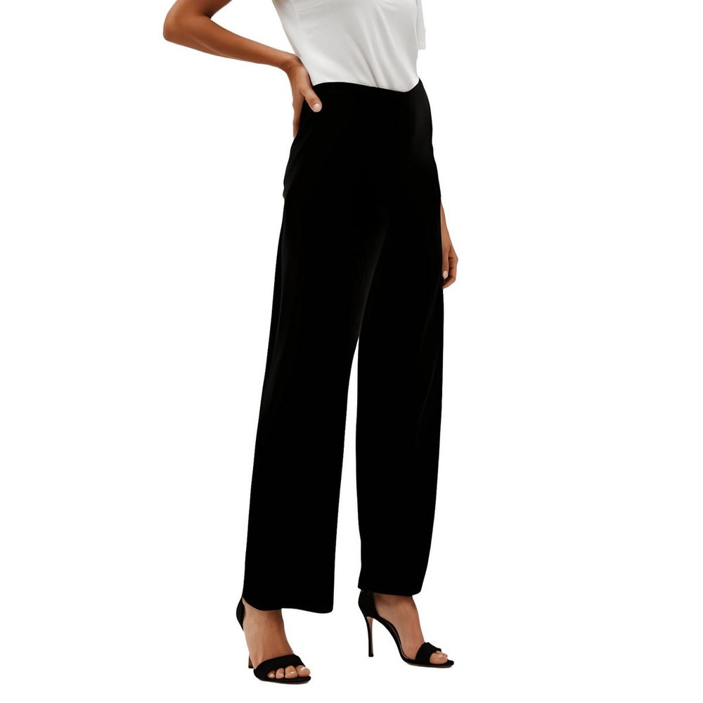Petites Velvet High Rise Dress Pants