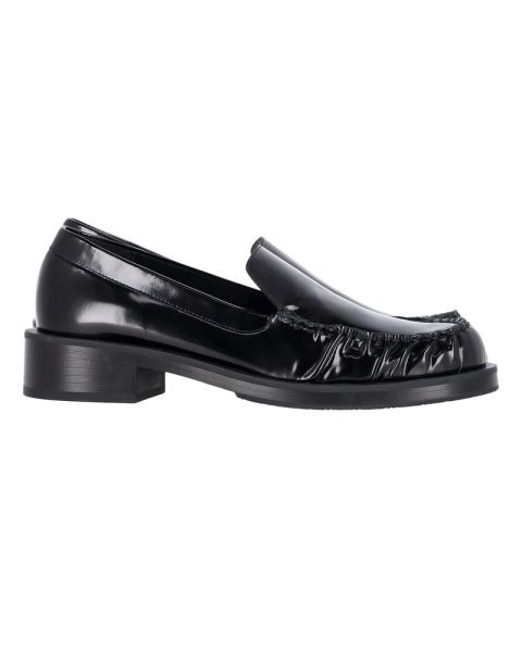 Stuart Weitzman Grayson 35mm Loafers in Black Leather 7748679008316