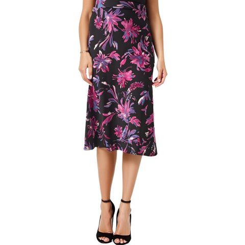 Printed Midi Skirt