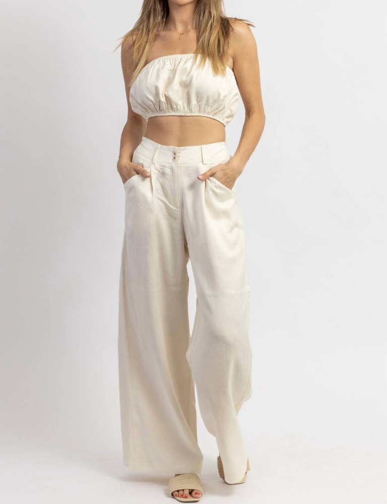 Let’s Bounce Bubble Top Set In Cream