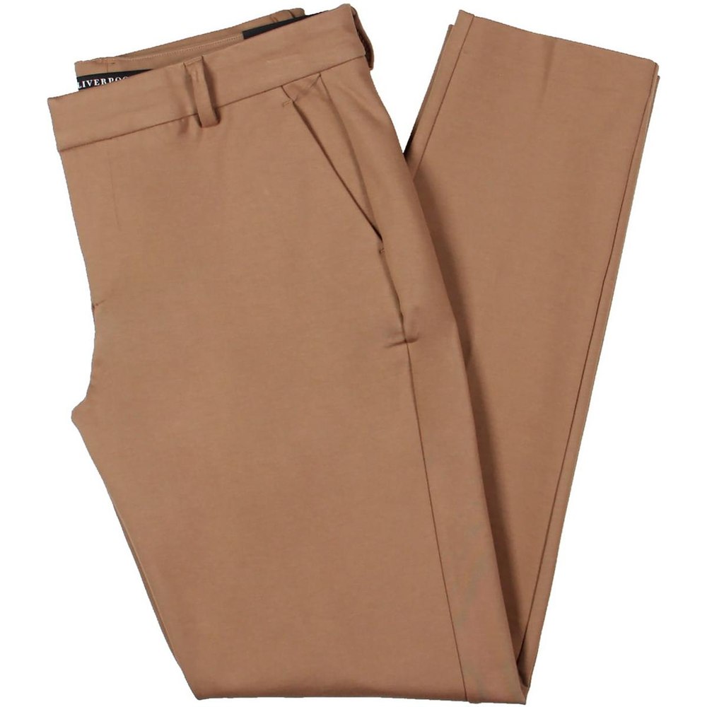 High Rise Stretch Trouser Pants