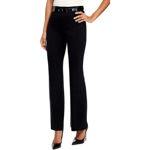 Petites High-Rise Bootcut Pants