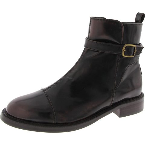 Nylonn 2 Faux Leather Zipper Booties