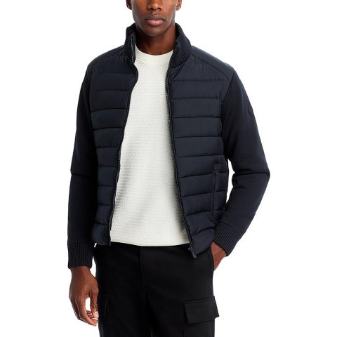 Mixed Media Recycled Quilted Coat
