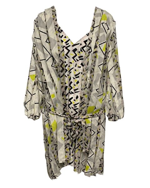 Diane Von Furstenberg MarMara Dress in Multicolor Silk 7748690772028