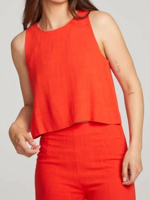 Riley Tank In Flame