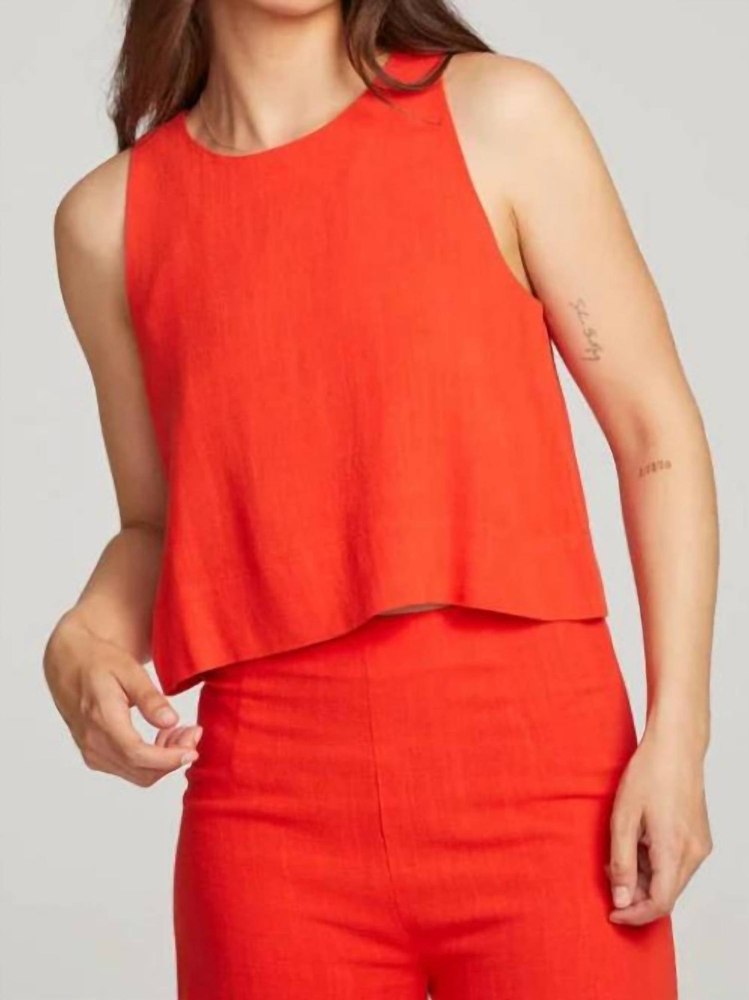 Riley Tank In Flame