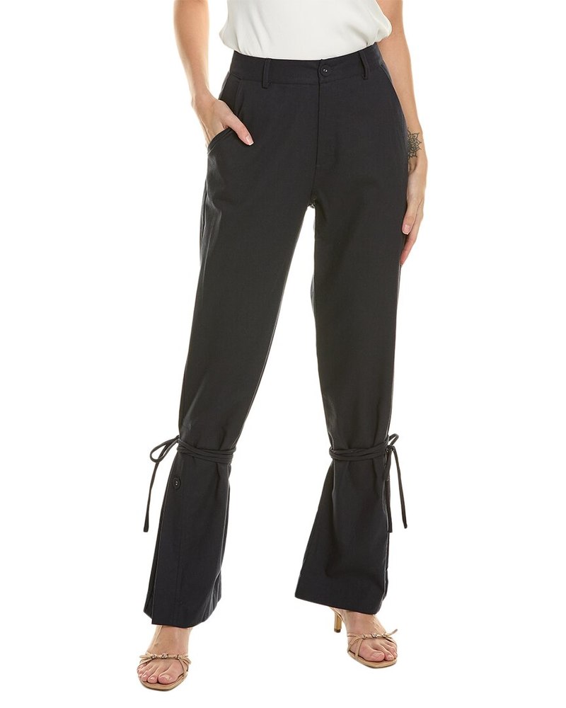 SUBOO Quartz Linen-Blend Relaxed Pant