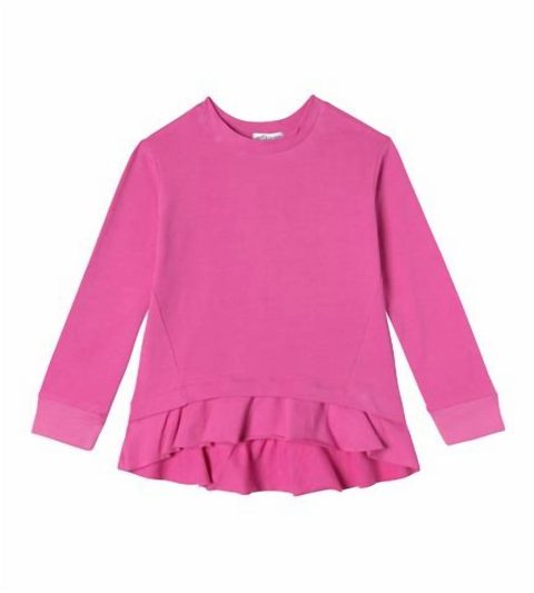 Girl’s Long Sleeve Tops In Berry