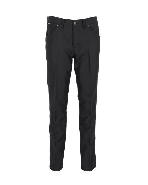 Tom Ford Slim-Fit Trousers in Black Polyester 7748701487164