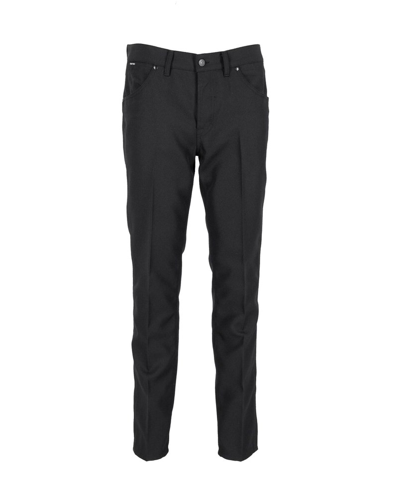 Tom Ford Slim-Fit Trousers in Black Polyester 7748701487164