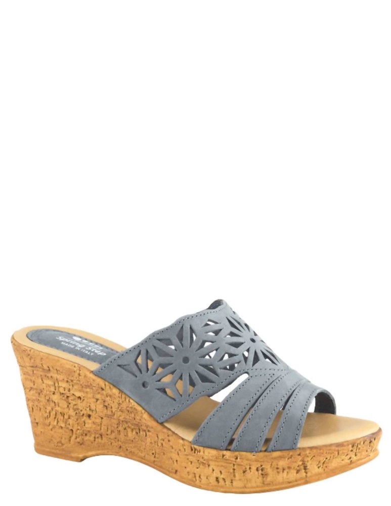 Dora Sandals In Blue