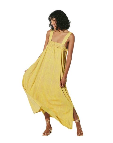 Melani Ankle Dress In Camellia