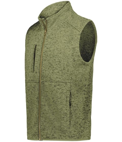Holloway Men’s Alpine Sweater Fleece Vest