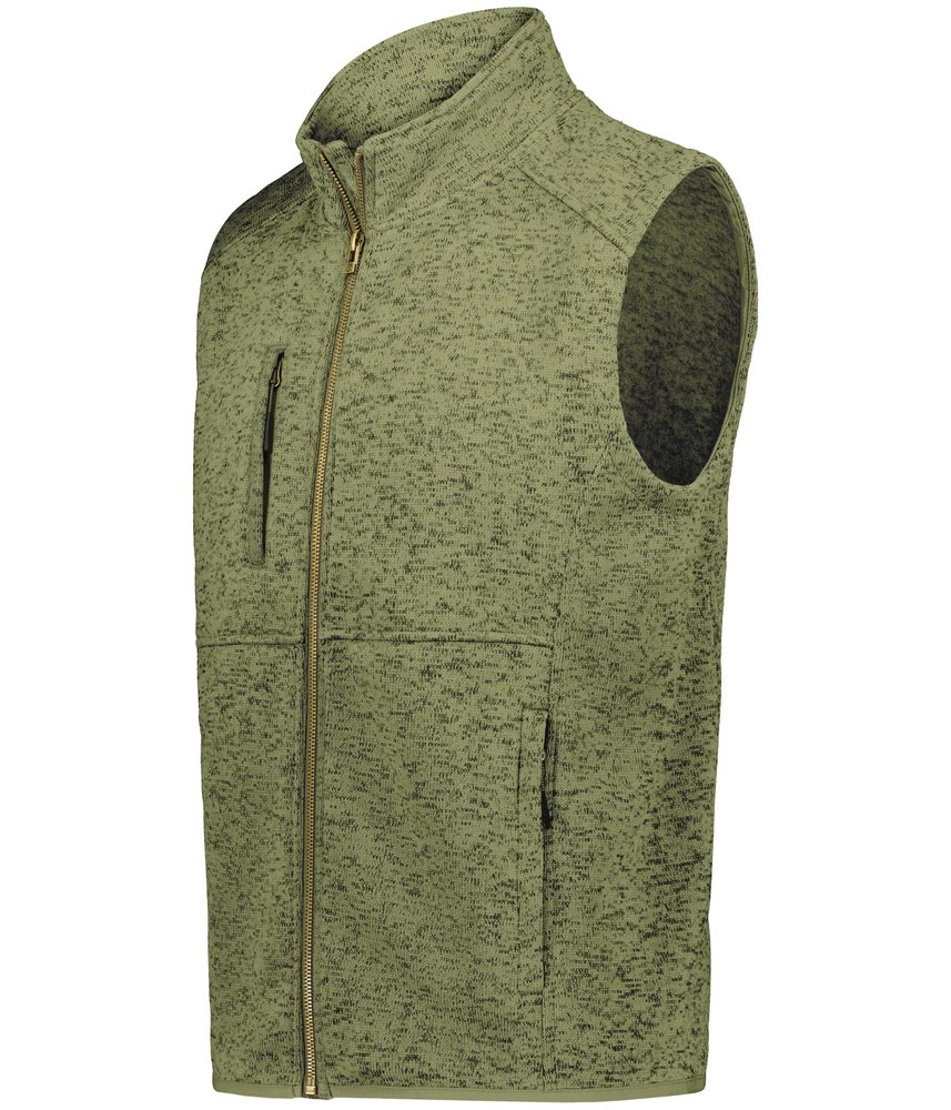 Holloway Men’s Alpine Sweater Fleece Vest
