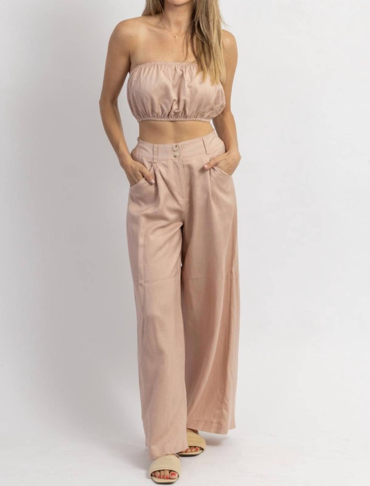 Let’s Bounce Bubble Top Set In Mauve