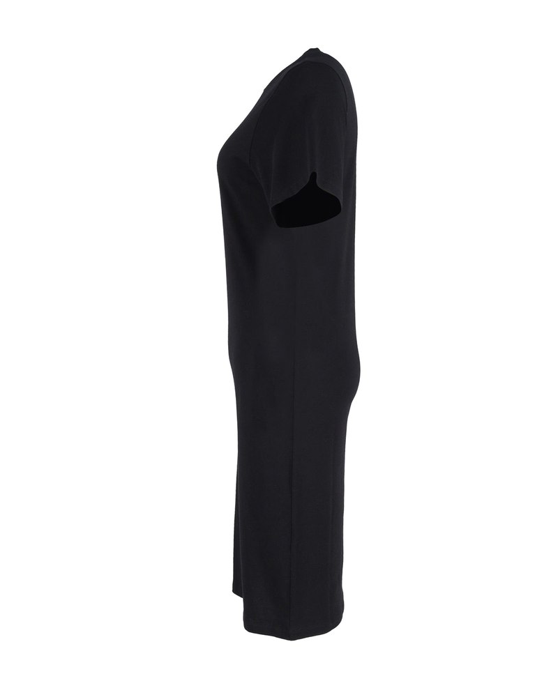 Stella McCartney T-Shirt Dress in Black Cotton 7748713316412