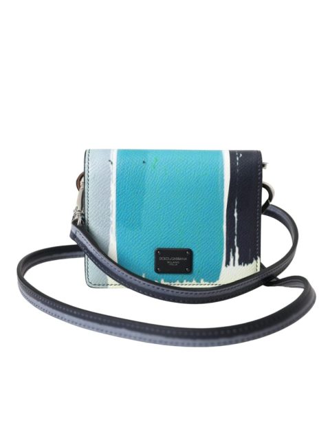 Dolce & Gabbana multi Leather DG Logo Bifold Card Holder Men’s Wallet (Pre-Owned)