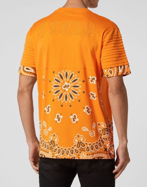 T-shirt Round Neck SS Paisley Bandana