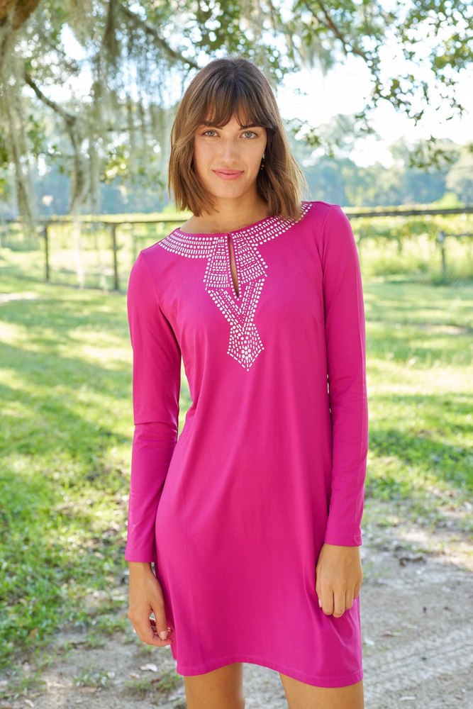 Merlot Metallic Keyhole Dress 7748722753596