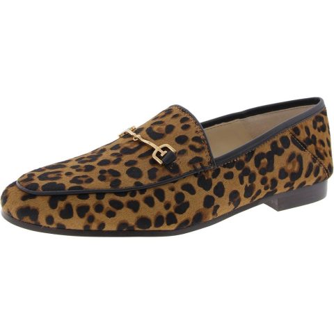 Loraine Animal Print Calf Hair Loafers