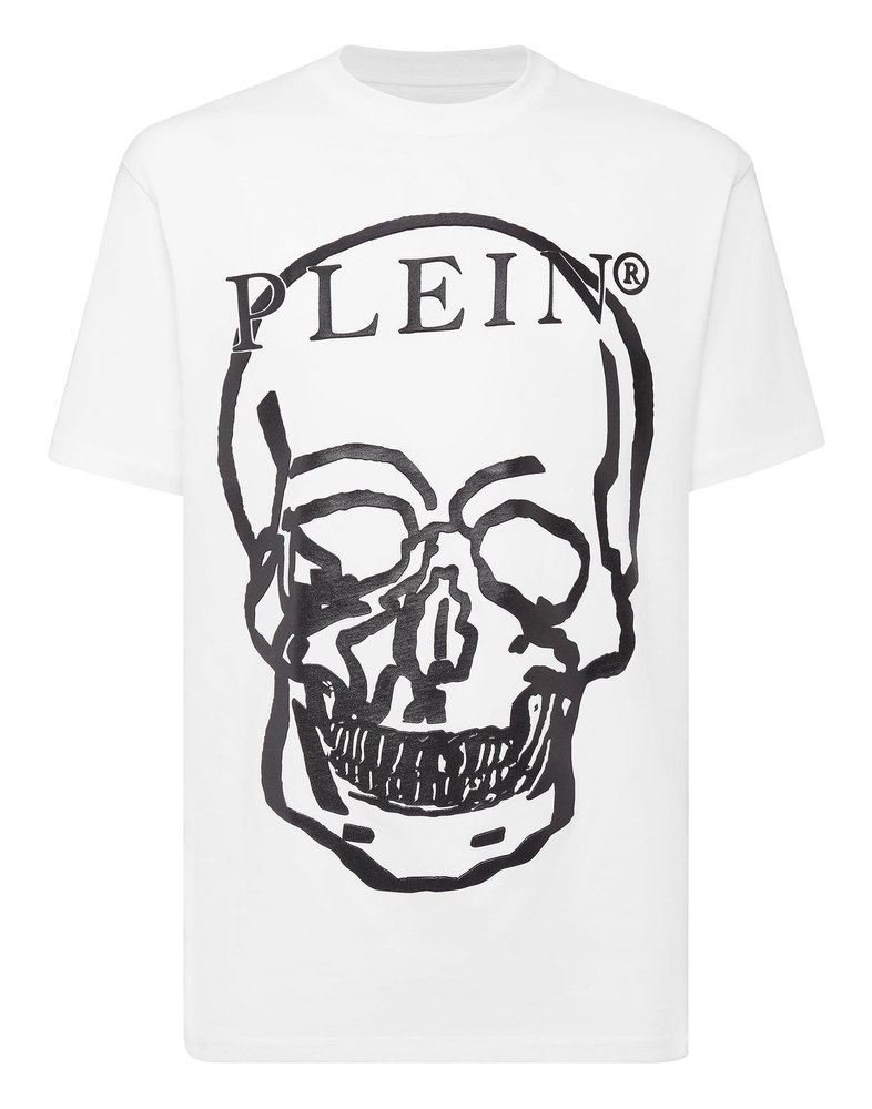 Jersey T-shirt Round Neck SS Skull and Plein
