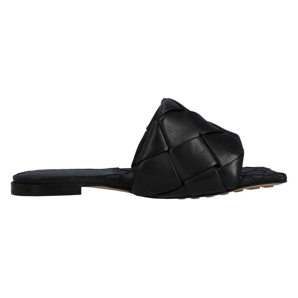Bottega Veneta Lido Flat Sandal black 7748724555836