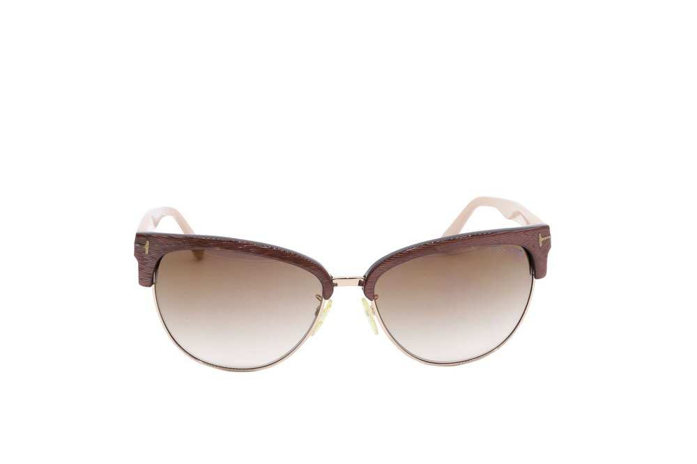 Tom Ford Sunglasses in Beige Acrylic 7748723834940