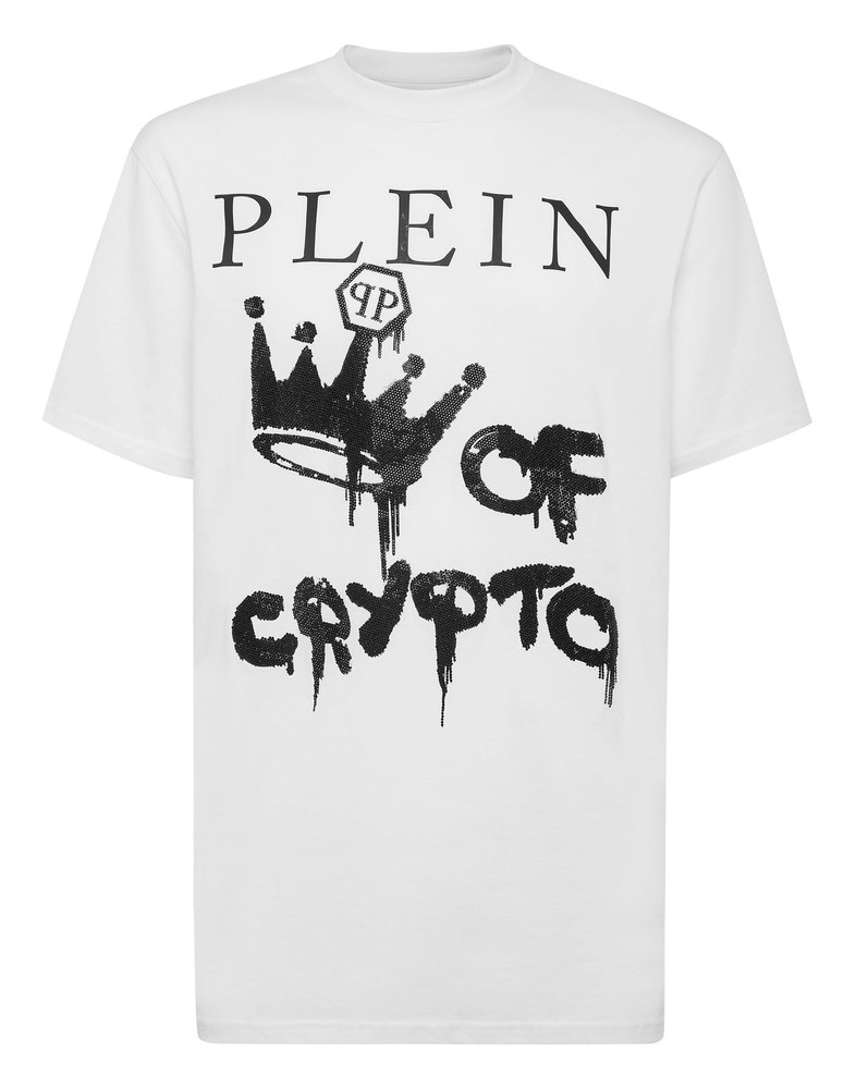 T-shirt Round Neck SS with Crystals 7648909688892