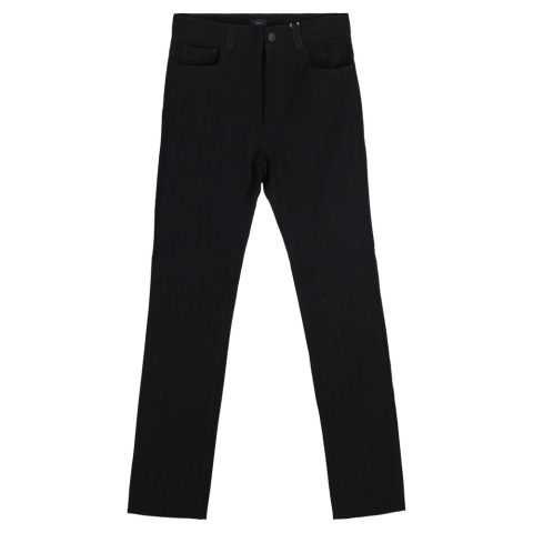 Joseph Straight Jeans in Black Cotton