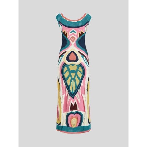 Jacquard Knit Dress