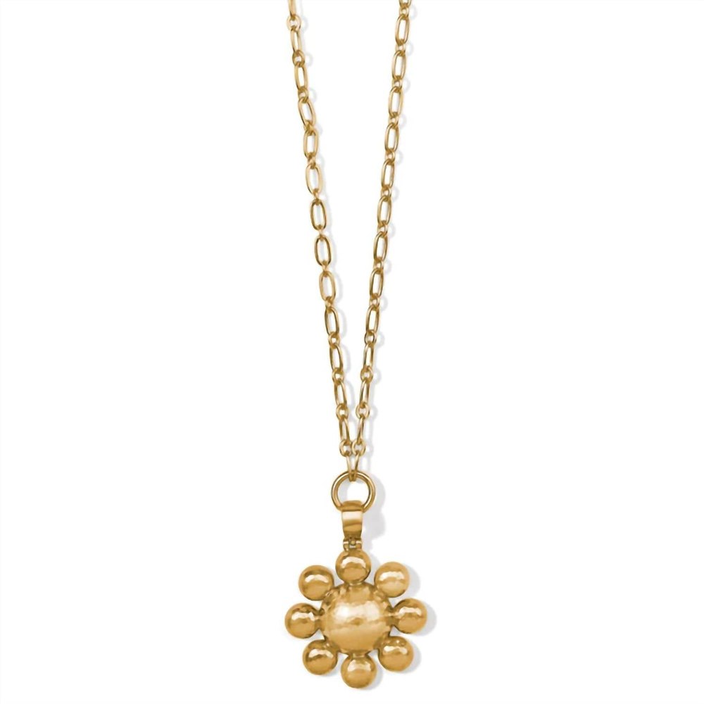 Women’s Montagne Long Necklace In Brushed Gold