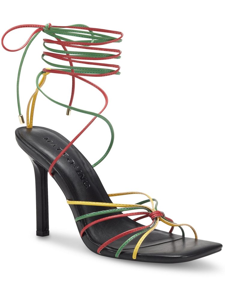 Reggae Womens Open Toe Dressy Heels